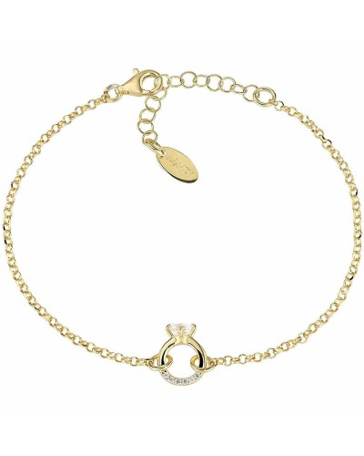 Amen Pulsera de Mujer CLCUSEBBZ Circonitas Plata 925 Elegante
