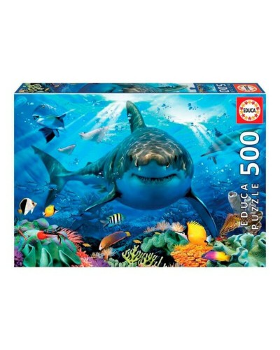 Puzzel White Shark Educa (500 pcs)