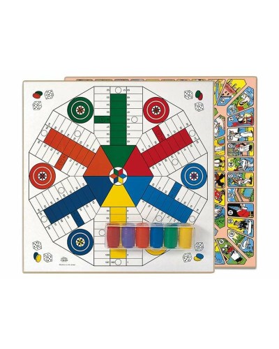 Cayro: Tabellone Parcheesi e Gioco dell'Oca - 40x40 cm - Tradizionale
