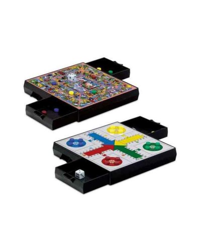 Cayro - Tablero Magnético Parchís y Juego de la Oca - Portátil
