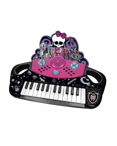Monster High: ¡Piano Eléctrico de Juguete - Sonidos y Diversión!
