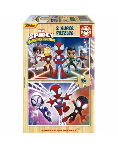 Set 2 pussel Educa 16 Delar Duo