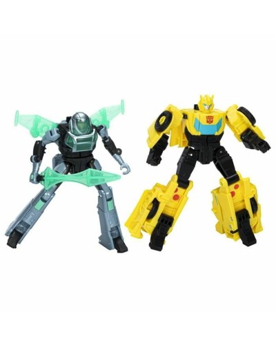 Hasbro Transformers Cyber-Combiner Bumblebee & Mo Malto - Figurine
