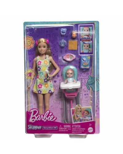 Docka Barbie BABYSITTER