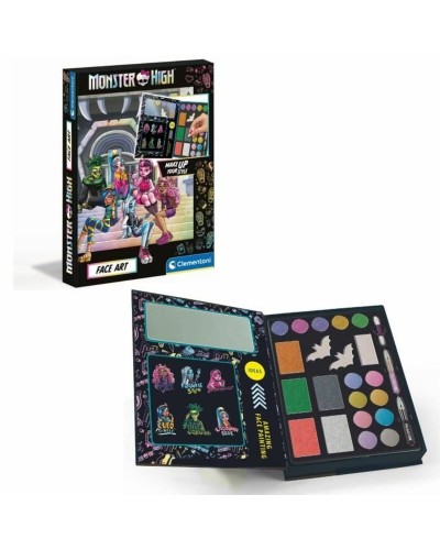 Clementoni Monster High : Kit de Maquillage pour Enfants - Créateur de Mode Multicolore

