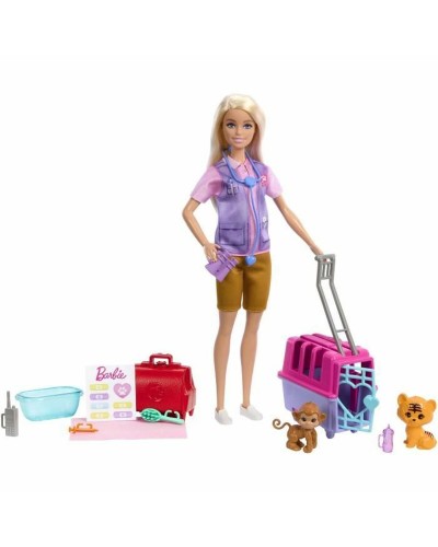 Nukke Barbie SAUVETEUSE D'ANIMAUX