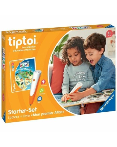 Ravensburger tiptoi® Starter Atlas - Juego Educativo Interactivo para Niños
