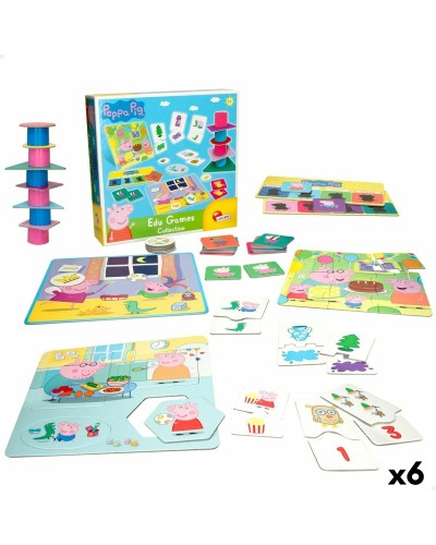 Peppa Pig Edu Games Collection: 10 Giochi Educativi 24.5cm (6pz)
