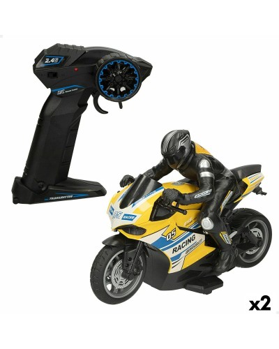 Moto Télécommandée Speed & Go 1:10 - Set 2 Motos RC Haute Vitesse

