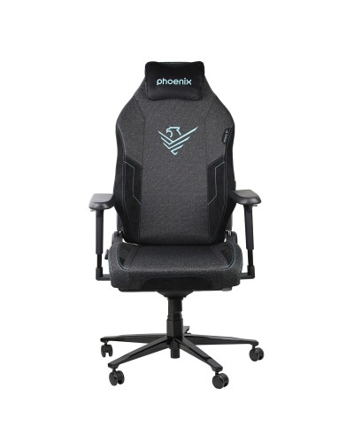 Gaming Stuhl Phoenix MONARCH Schwarz Ergonomisch Verstellbar
