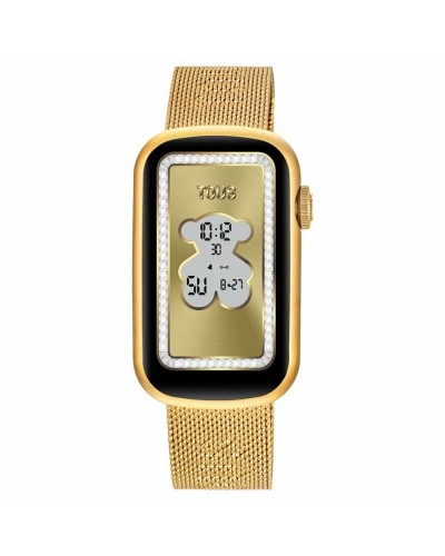 Tous Women's Smartwatch Touchscreen Pink Steel Case - Fitness & Notifications
