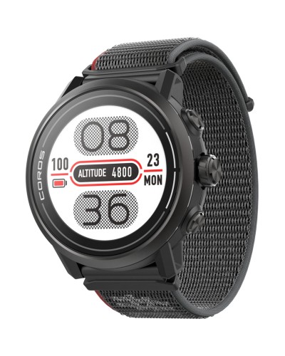Coros Apex 2 Nero: Smartwatch GPS Multisport 1.2" - Cardio, Batteria Lunga Durata
