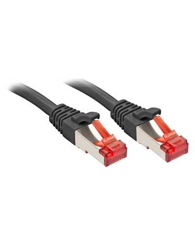 LINDY Cavo Rete Cat6 Rigido UTP 2m Nero - Connessione Internet Veloce
