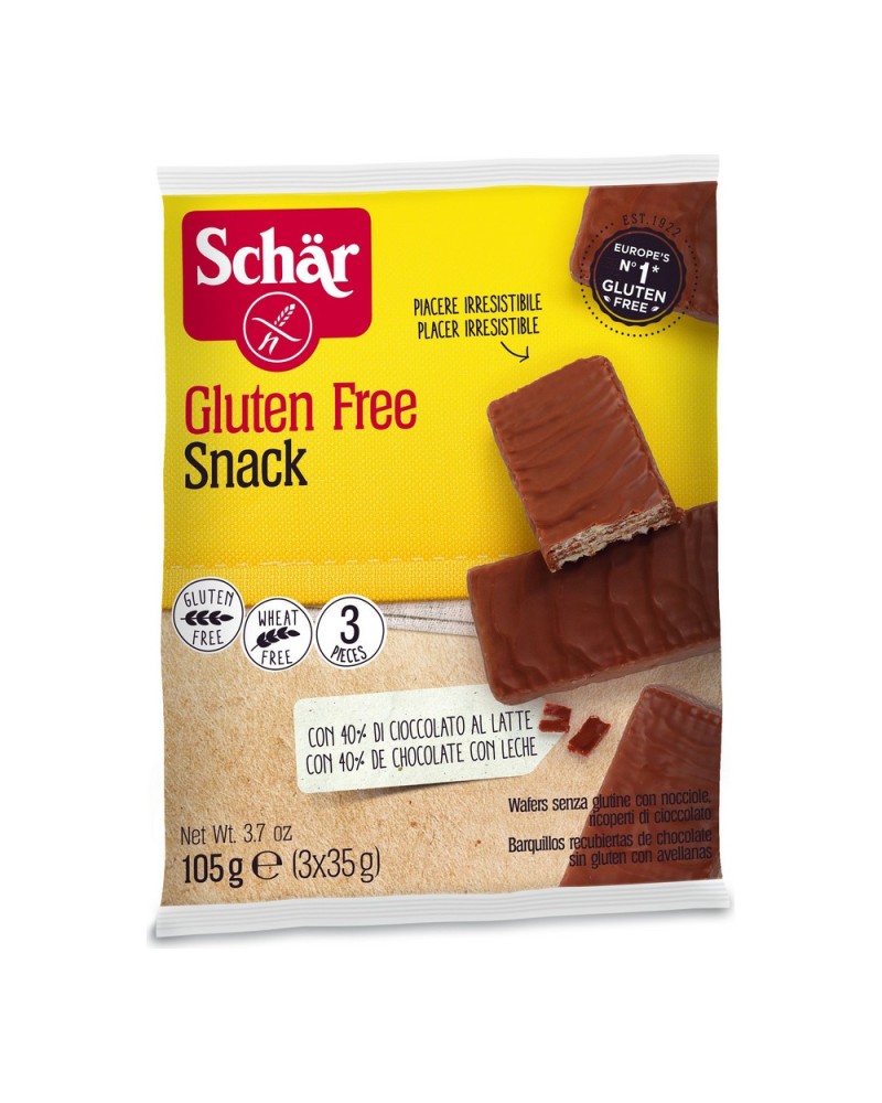Snacks Schar Snack Milk chocolate (3 x 35 g)