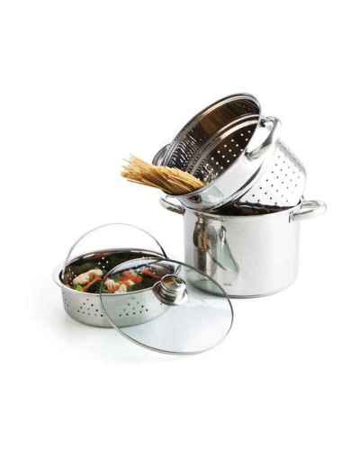 Kastrullset Quid (3 pcs) Rostfritt stål