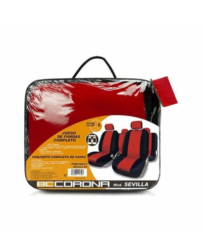BC Corona Sevilla - Ensemble Housses de Siège Auto Universelles 11 pièces - Tissu Respirant
