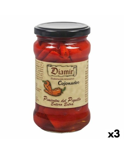 Roasted Piquillo Peppers Diamir 290 g (Pack 3 uds)