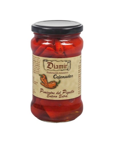Roasted Piquillo Peppers Diamir 290 g (Pack 3 uds)