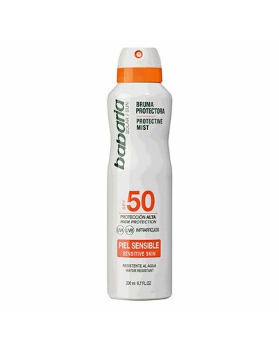 Babaria Espuma Solar Protectora SPF 50 - 200ml - Alta Protección Piel
