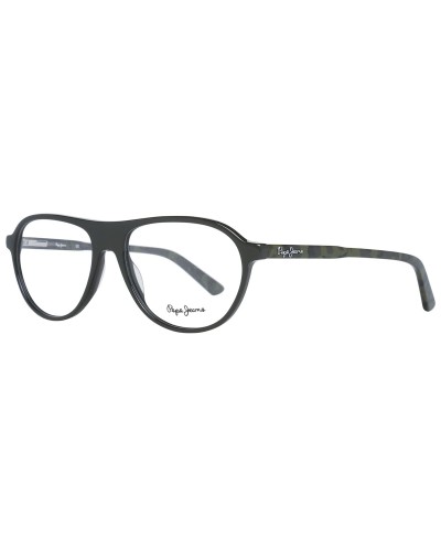 Pepe Jeans PJ3291: Herren Rechteckige Brille Blau 55mm – Leichter Rahmen
