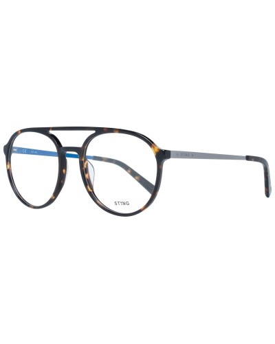 Sting VST298: Montatura Occhiali Unisex Argento/Nero - Misura 53mm
