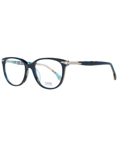 Lozza VL4107 : Lunettes Femme, Monture Bleu/Écaille, Calibre 52
