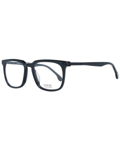 Lozza VL4136: Gafas de Hombre Negras - Montura Diseño Italiano
