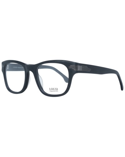 Lozza VL4105: Gafas Unisex Negro Mate - Montura de Vista 50mm
