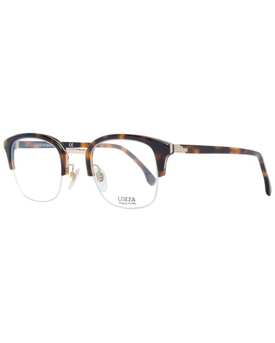 Lozza VL4145 : Lunettes Unisexe Écailles de Tortue Marron - Monture de Vue 49mm
