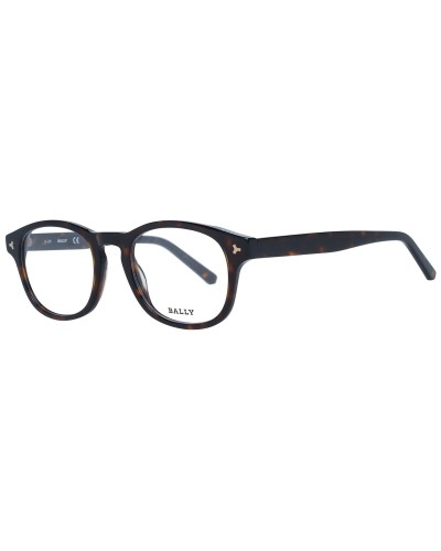 Bally BY5019 Montura de Gafas Hombre Negro 50mm - Diseño Elegante
