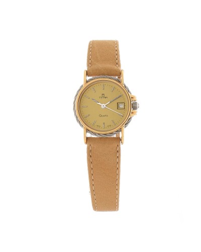 Damenuhr Tetra 114-C: Ø 27mm - Elegant und Raffiniert
