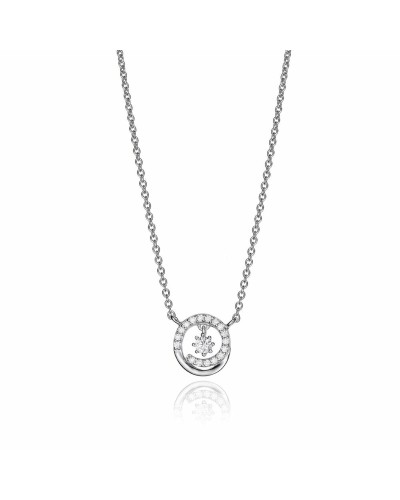 Viceroy Women's Necklace Silver 925 Heart Zircons - Elegant Jewelry
