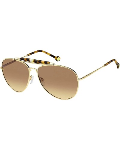 Tommy Hilfiger Sonnenbrille Damen TH 1808_S Schildpatt/Gold - Elegant & Trendy
