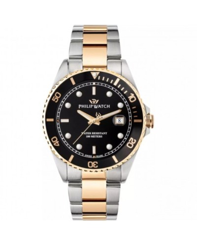 Herrklocka Philip Watch R8253597081 Svart Silvrig