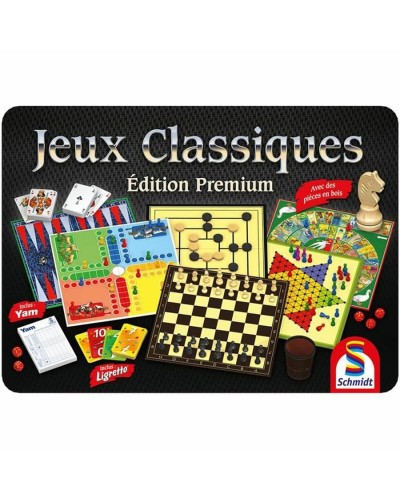 Schmidt Spiele: Classic Games Box - Premium Edition - Giochi da Tavolo
