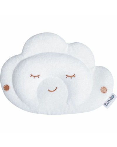 Tineo Coussin Cloudy Blanc : Soutien Doux Nourrissons et Enfants
