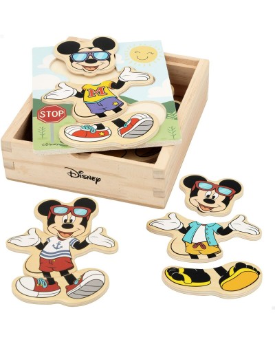 Child's Wooden Puzzle Disney Wood (19 pcs)