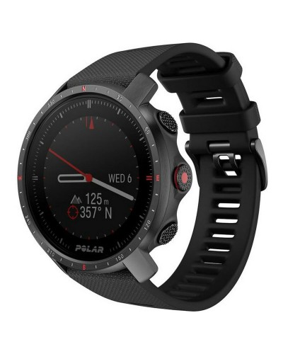 Smartwatch Polar Negro GPS Monitor de Frecuencia Cardíaca Impermeable Fitness
