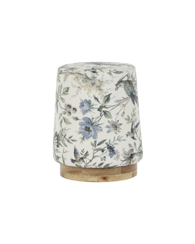 Reposapiés ESPRIT de Madera de Mango 40x40x48 cm: Elegante Complemento para Cualquier Ambiente
