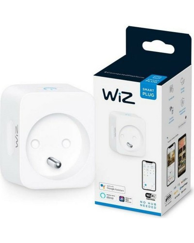 Enchufe Inteligente Wi-Fi Wiz | Control Remoto | 10 Amperios | Compatible con Alexa y Google Assistant
