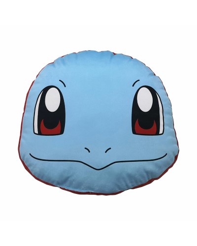 Coussin Pokémon 3D Carapuce : Doux, Câlin et Décoratif (40 x 40 cm)
