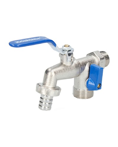 Grifo Fontastock Cromado 1/2" x 3/4" x 3/4" - Latón Cromado de Alta Calidad
