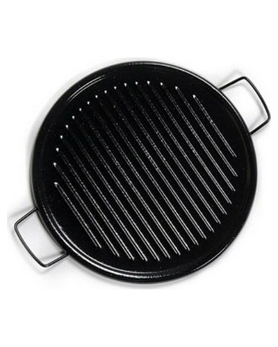Parrilla Vaello | Ø 46 cm | Acero Esmaltado | Cocine de Forma Saludable
