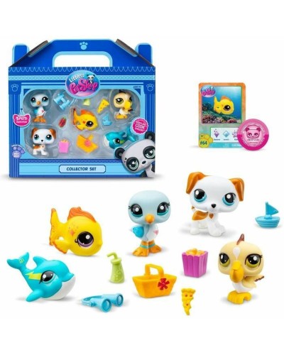 Figurenset Bandai Littlest Pet Shop Plastic