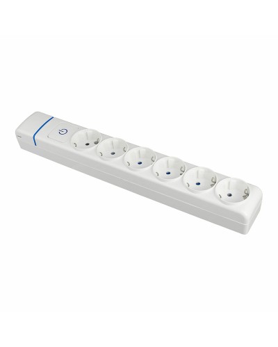 Jatkorasia - 6 pistoketta kytkimellä Solera 8006pil 250 V 16 A