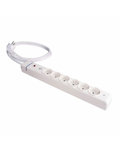 Solera Multipresa 6 Prese con Interruttore 1.5m - 250V 16A
