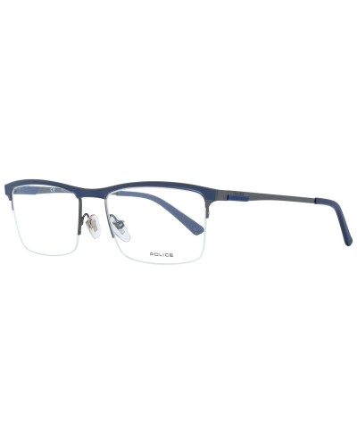 Police VPL564L Gris - Montura de Gafas Hombre 54mm - Diseño Moderno
