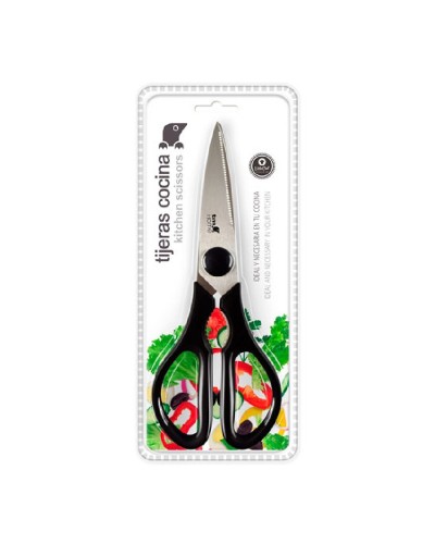 Tijeras para Cutículas Home Negro en Acero Inoxidable para Manicura y Pedicura
