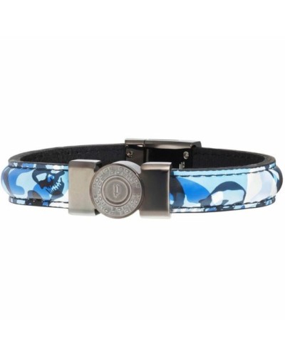 Armband Heren Police PJ25556BLU.03-S Leer