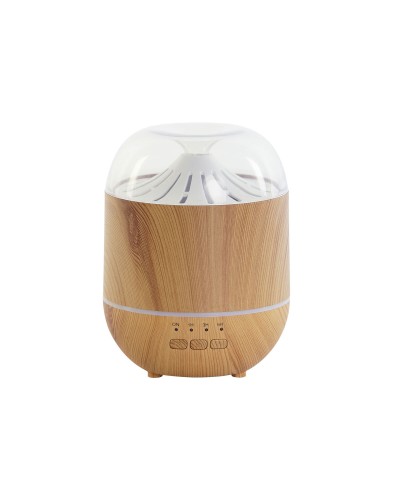 DKD Home Decor Diffusore di Aromi Umidificatore Bianco Naturale, 120 ml